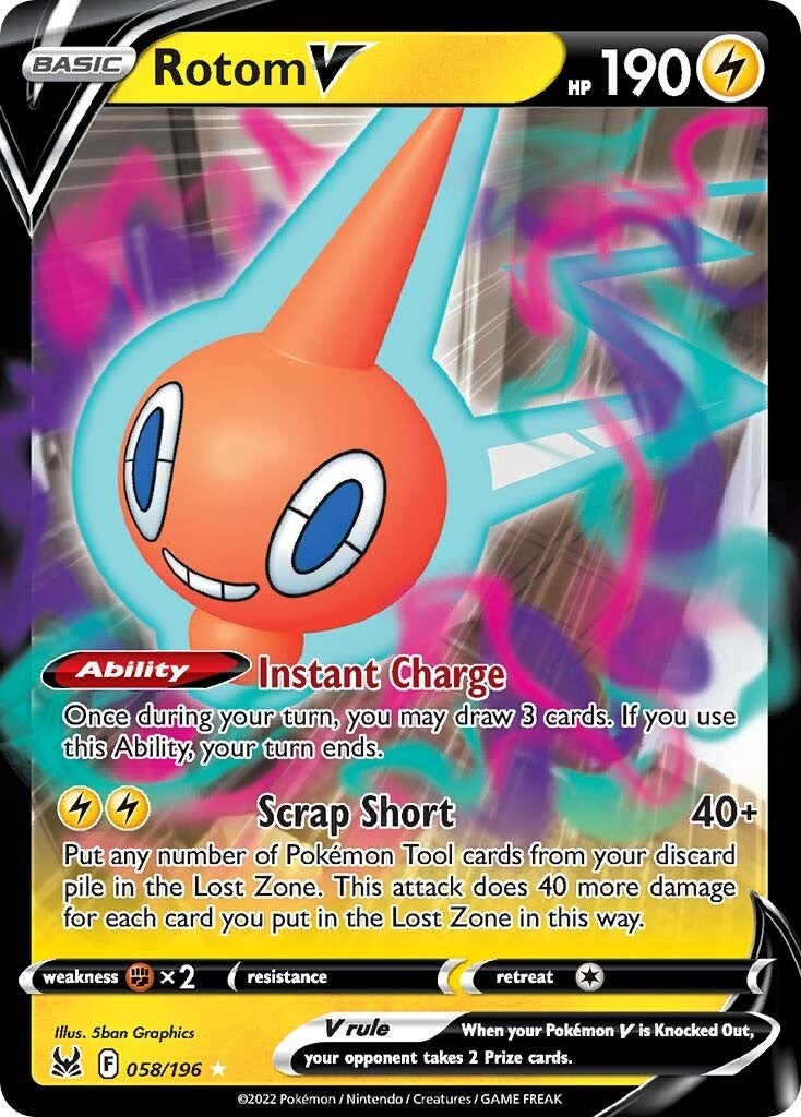 Rotom V [SWSH11 - 058/196]