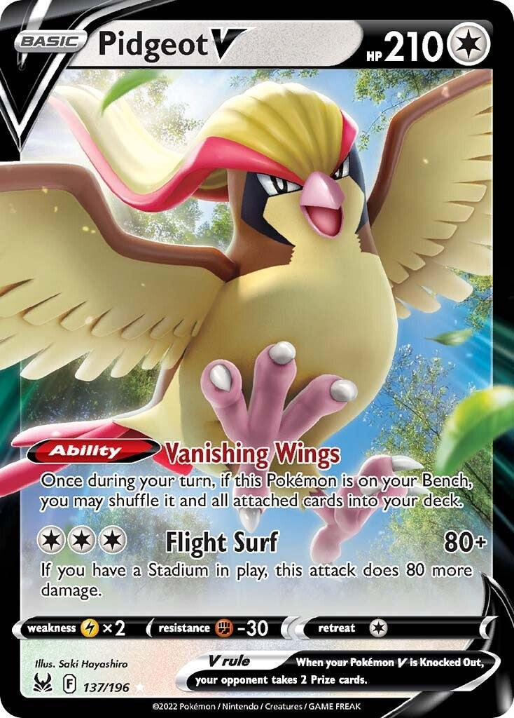 Pidgeot V [SWSH11 - 137/196]