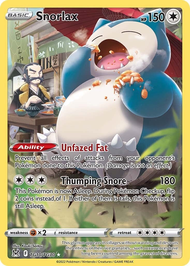 Snorlax [SWSH11: TG - TG10/TG30]