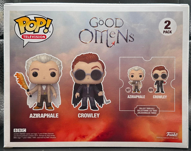 Aziraphale & Crowley - Good Omens 2 pack (Specialty Series)