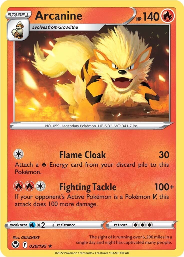 Arcanine [SWSH12 - 020/195]