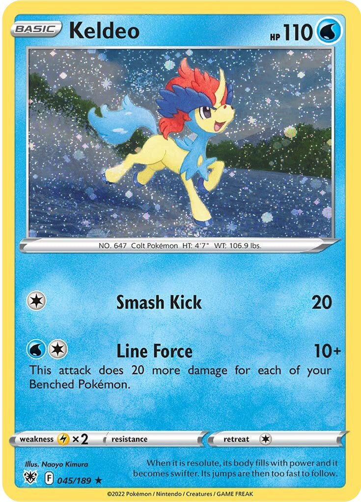 Keldeo - 045/189 (Cosmos Holo) [MCAP - 045/189]