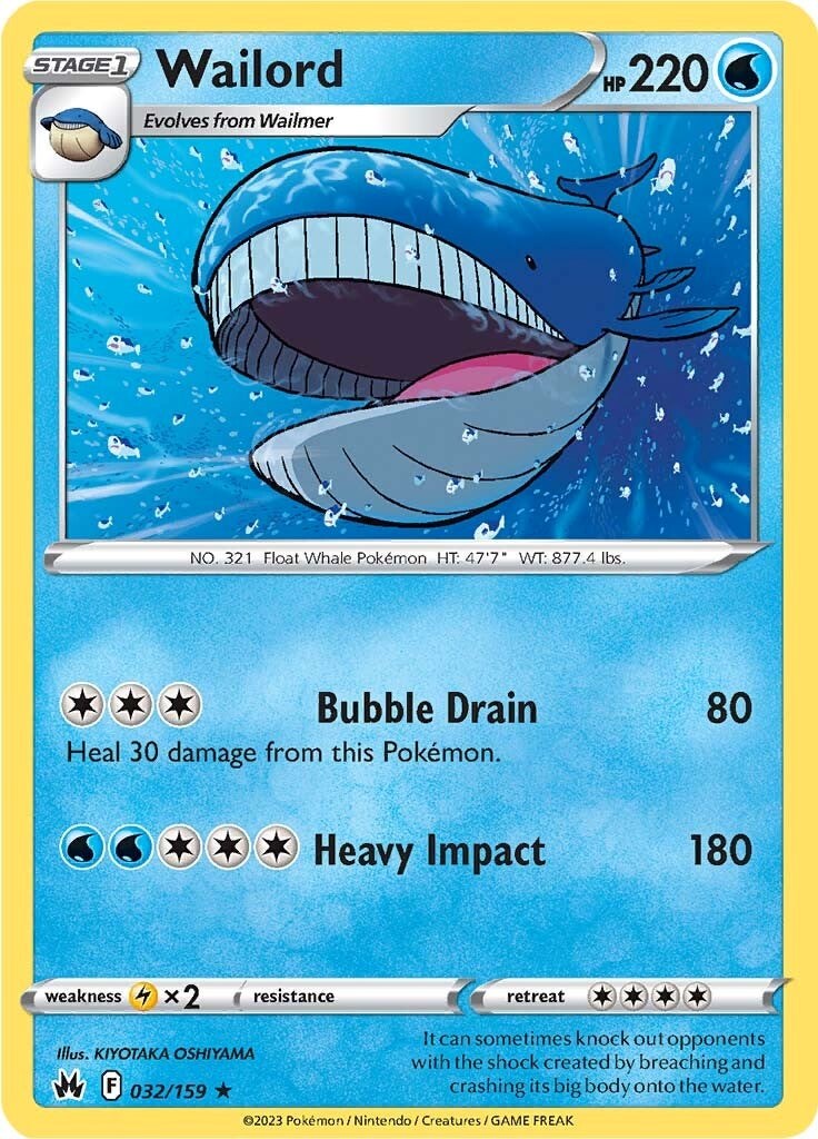 Wailord [CRZ - 032/159]