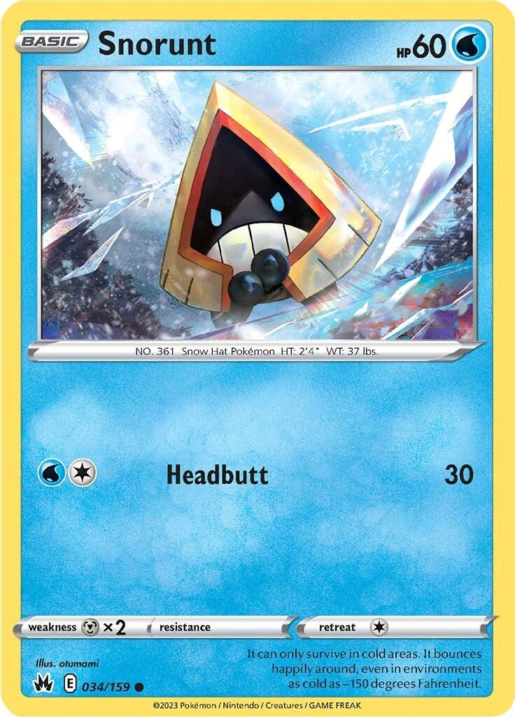 Snorunt [CRZ - 034/159]