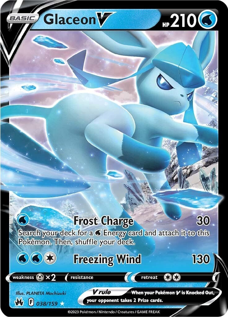 Glaceon V [CRZ - 038/159]