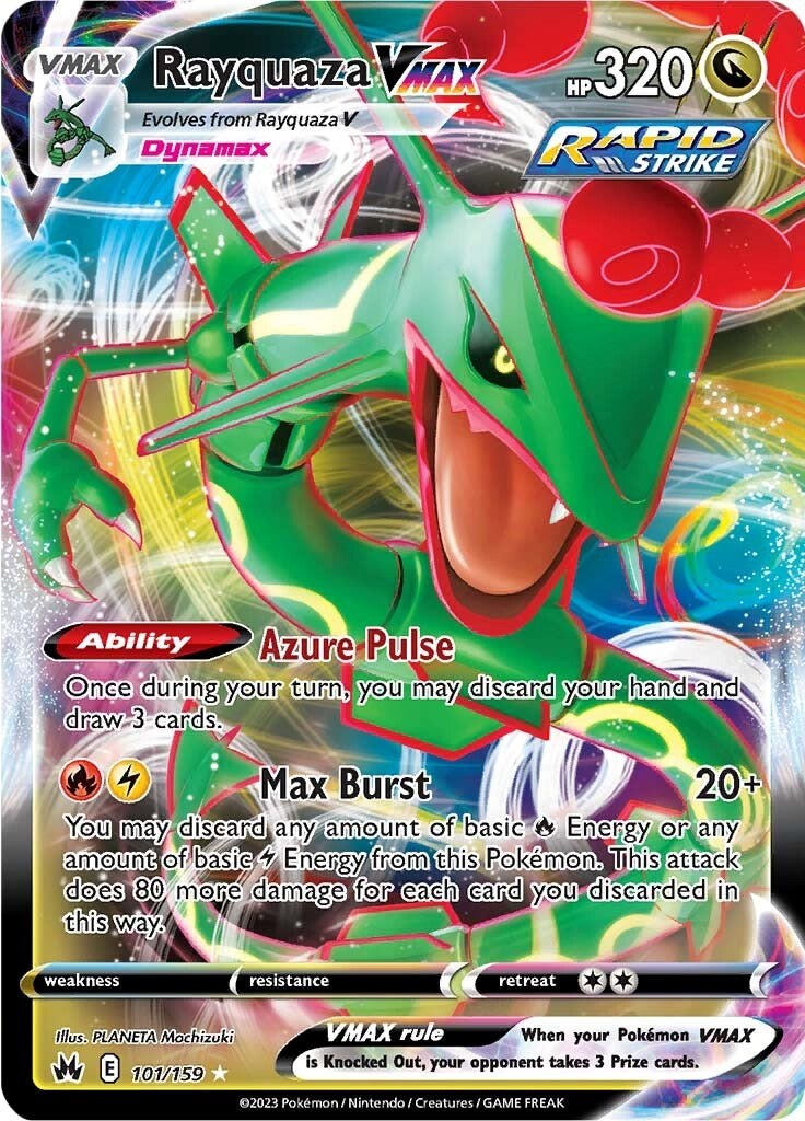 Rayquaza VMAX (101) [CRZ - 101/159]