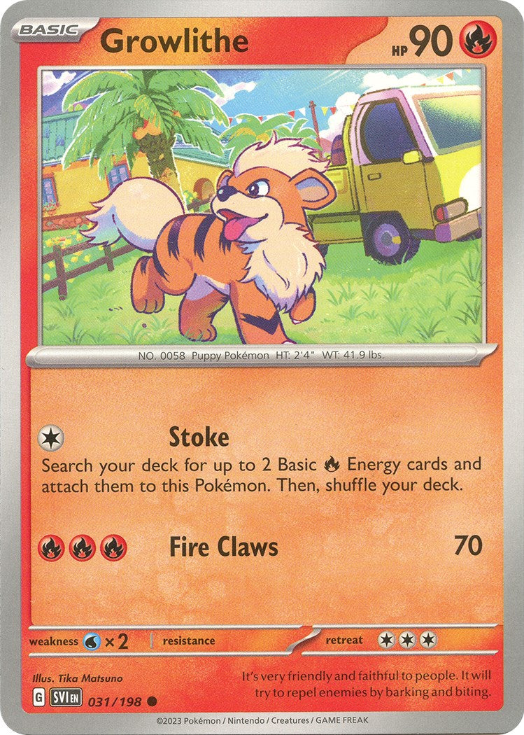 Growlithe - 031/198 [SV1 - 031/198]