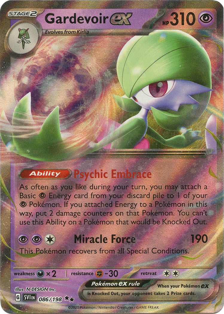 Gardevoir ex - 086/198 [SV1 - 086/198]