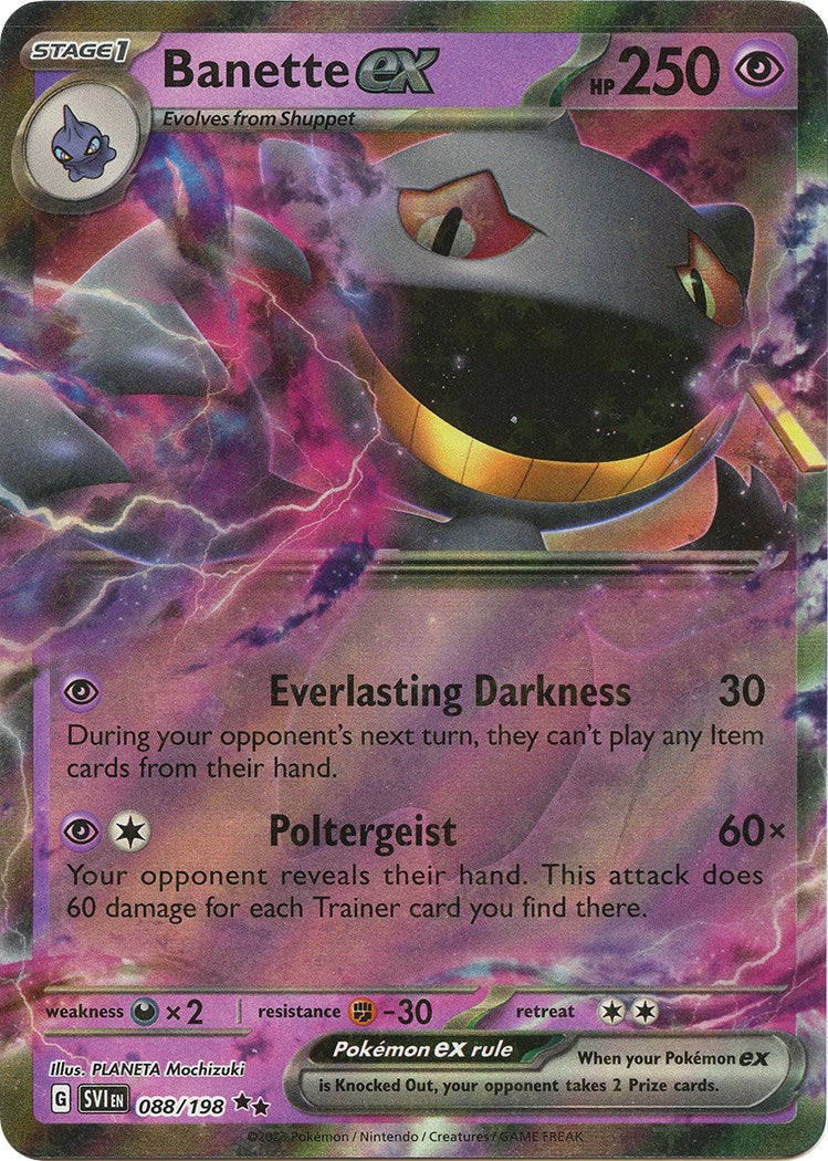 Banette ex - 088/198 [SV1 - 088/198]