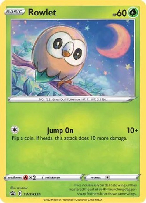 Rowlet - SWSH220 (Cosmos Holo) [MCAP - SWSH220]