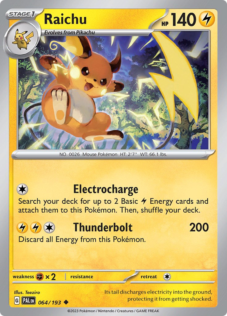 Raichu - 064/193 [PAL - 064/193]