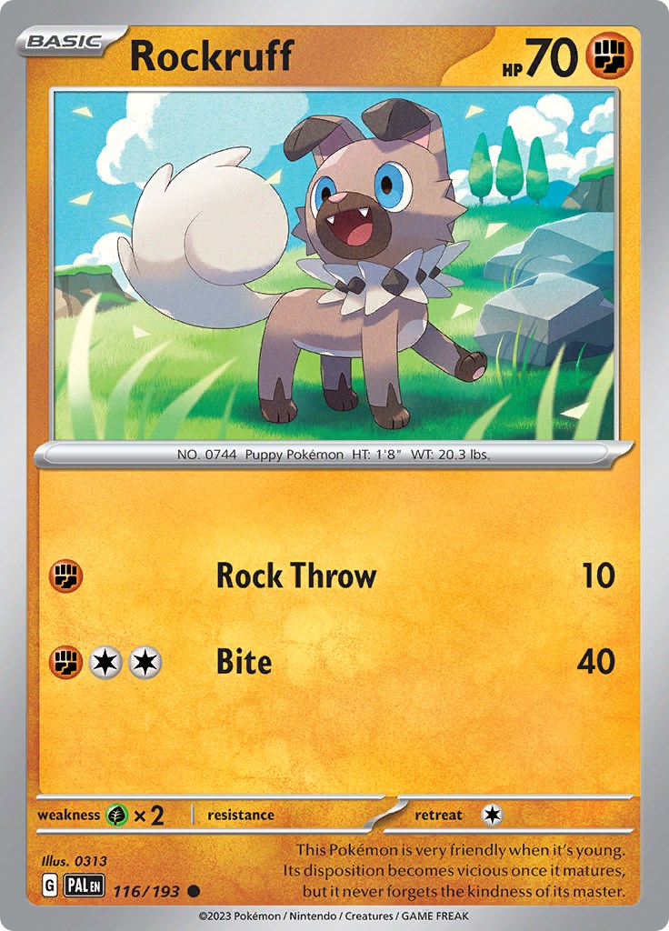 Rockruff [PAL - 116/193]