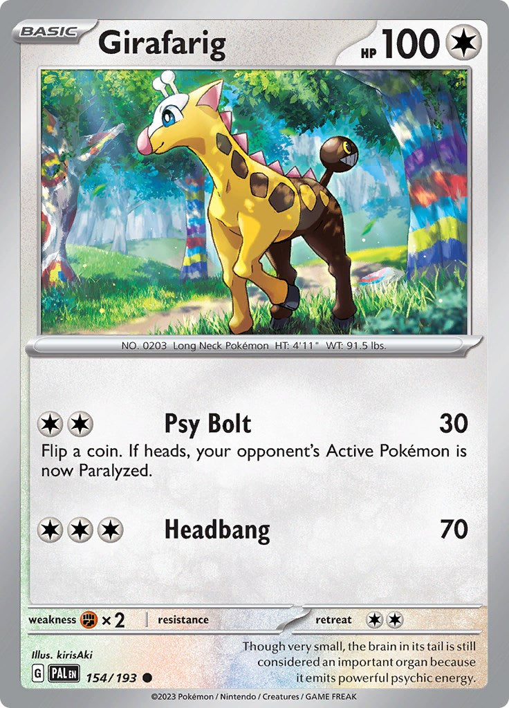 Girafarig [PAL - 154/193]