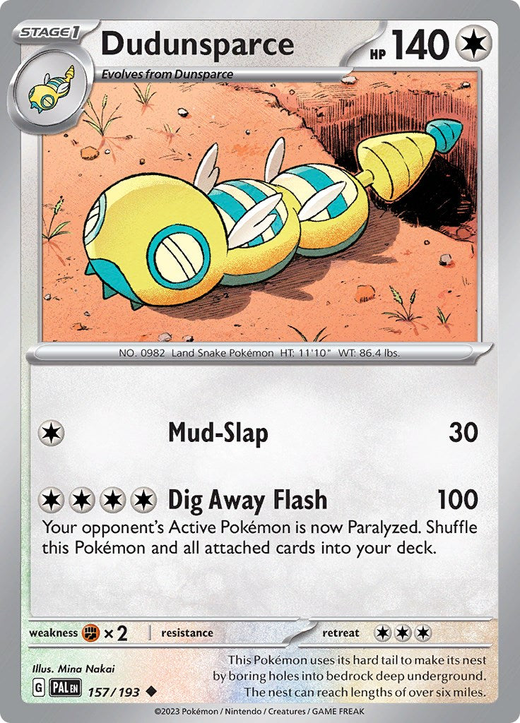 Dudunsparce [PAL - 157/193]