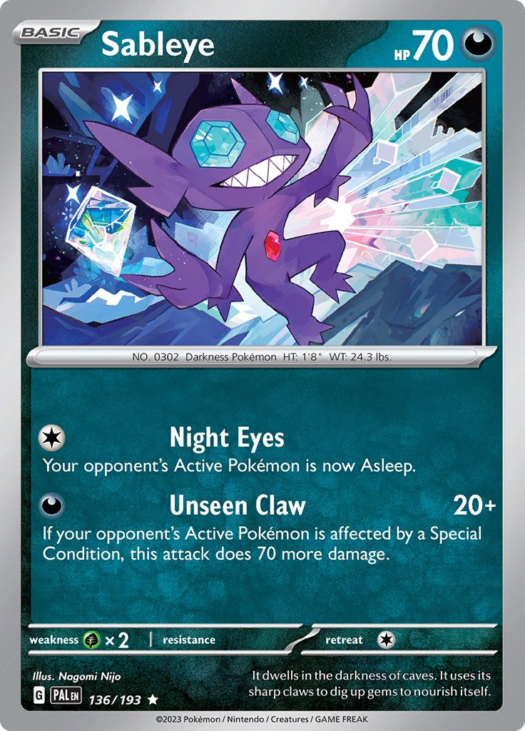 Sableye [PAL - 136/193]