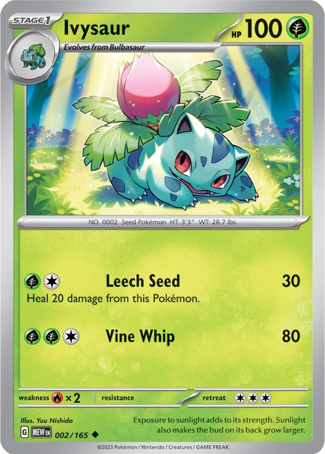 Ivysaur - 002/165 [MEW - 002/165]