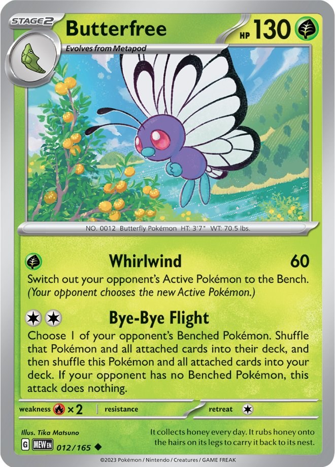 Butterfree [MEW - 012/165]