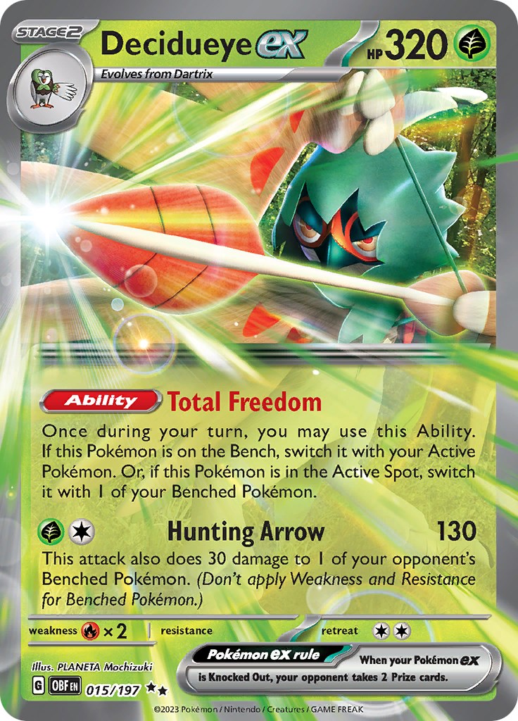 Decidueye ex [OBF - 015/197]