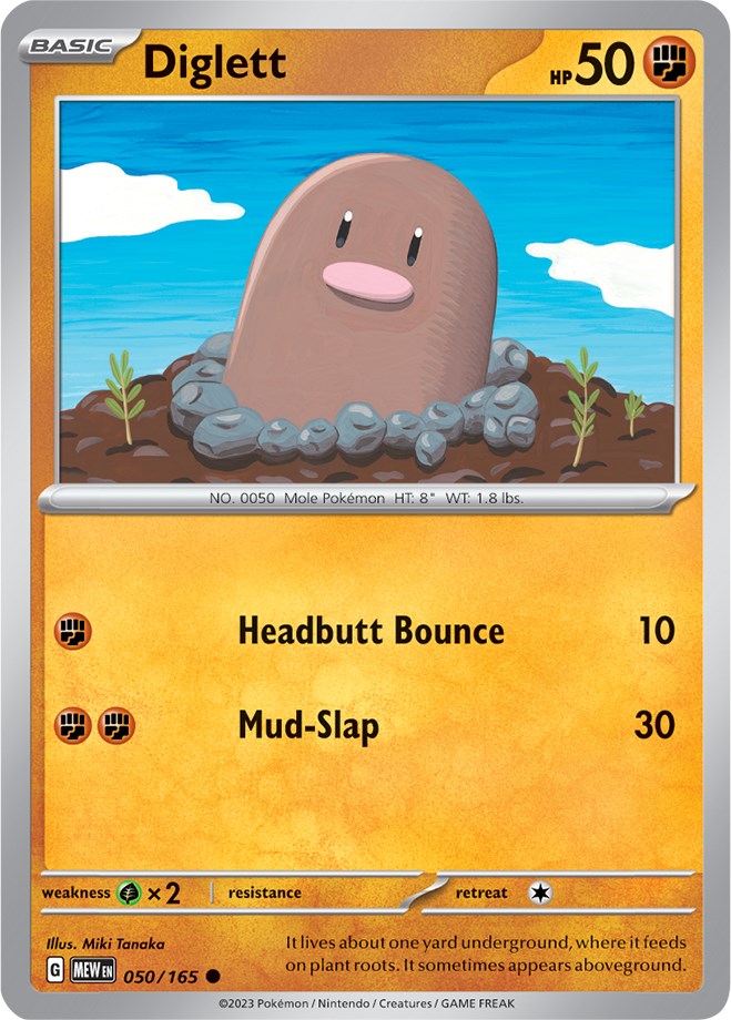 Diglett [MEW - 050/165]