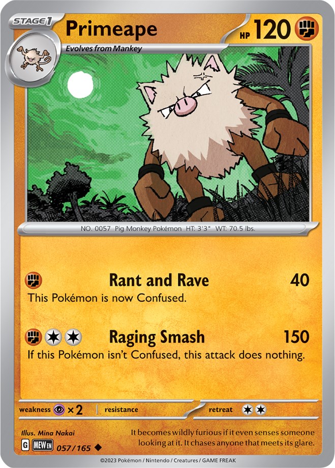 Primeape [MEW - 057/165]