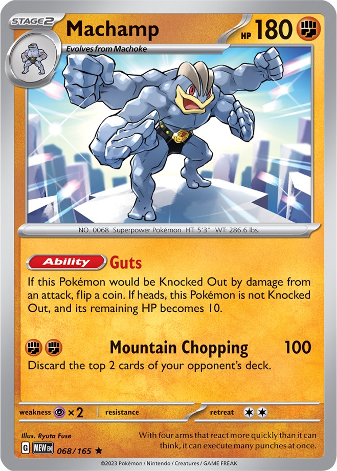 Machamp [MEW - 068/165]