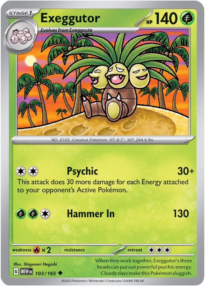 Exeggutor [MEW - 103/165]