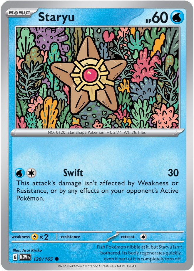 Staryu [MEW - 120/165]