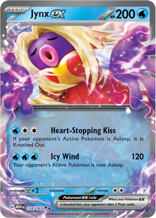 Jynx ex - 124/165 [MEW - 124/165]