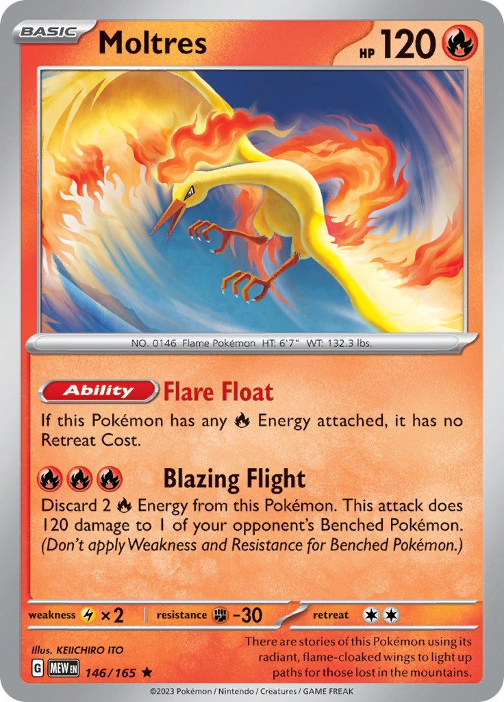 Moltres [MEW - 146/165]