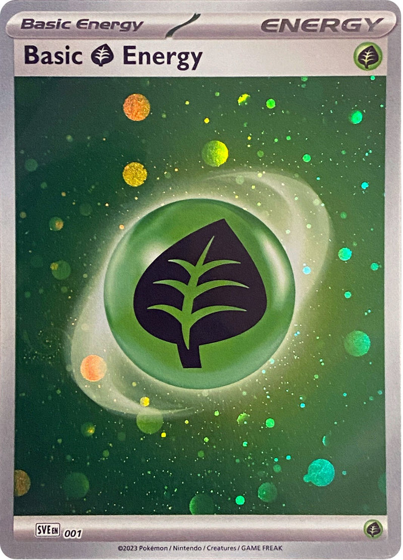 Basic Grass Energy (Cosmos Holo) [SV1 - 001]