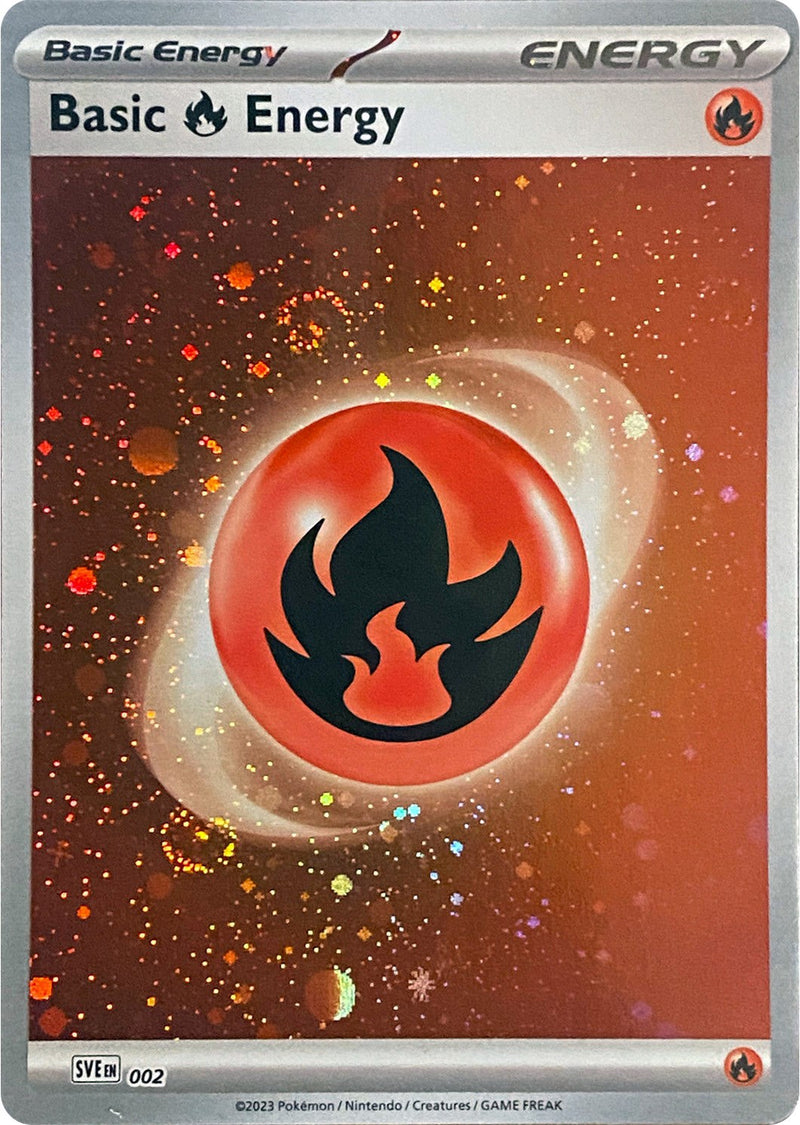 Basic Fire Energy (Cosmos Holo) [SV1 - 002]