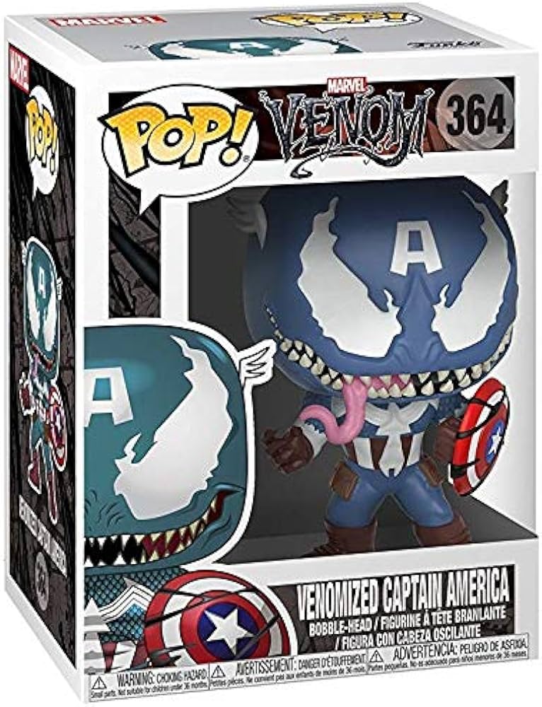 Venomized Captain America - Marvel Venom