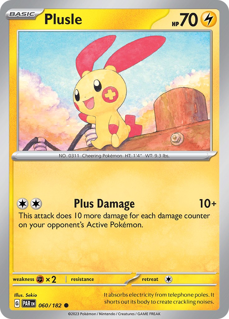 Plusle - 060/182 [PAR - 060/182]