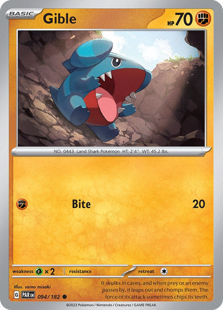 Gible [PAR - 094/182]