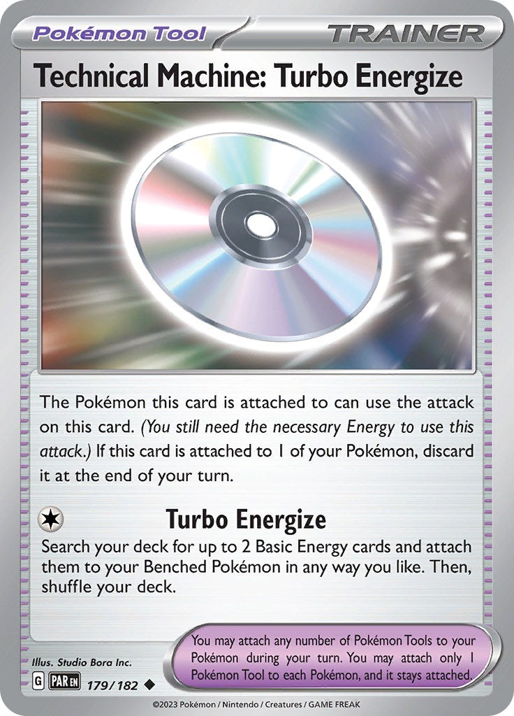 Technical Machine: Turbo Energize [PAR - 179/182]