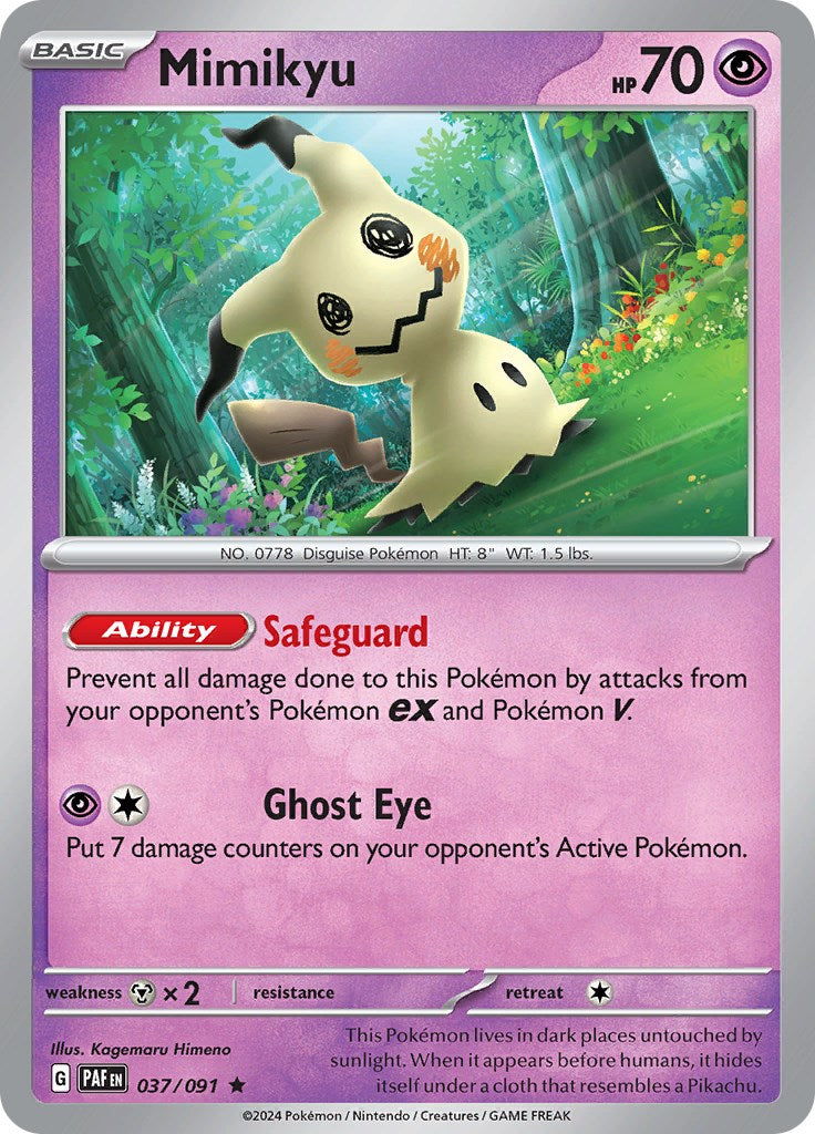 Mimikyu - 037/091 [PAF - 037/091]