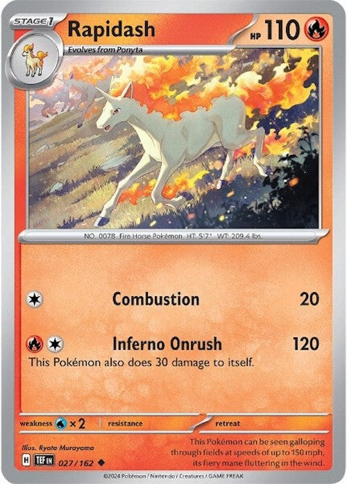 Rapidash [TEF - 027/162]