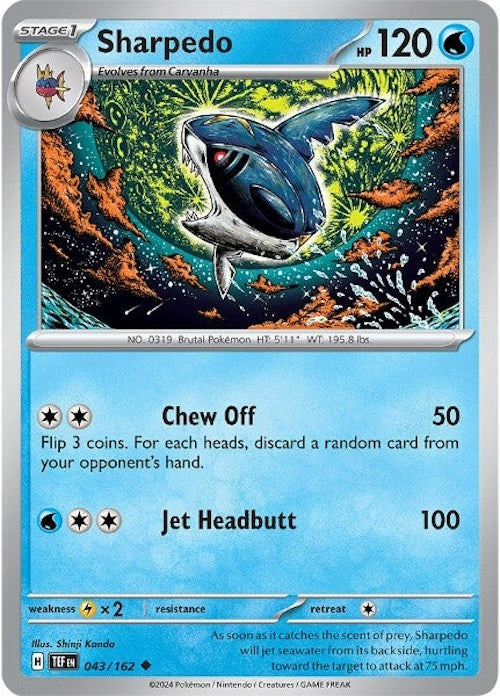 Sharpedo [TEF - 043/162]