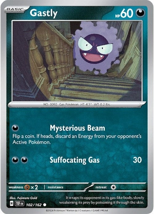 Gastly - 102/162 [TEF - 102/162]