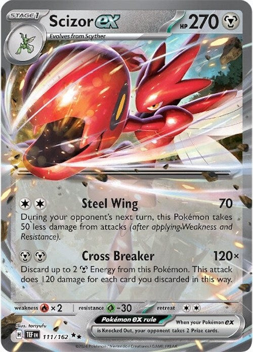 Scizor ex - 111/162 [TEF - 111/162]