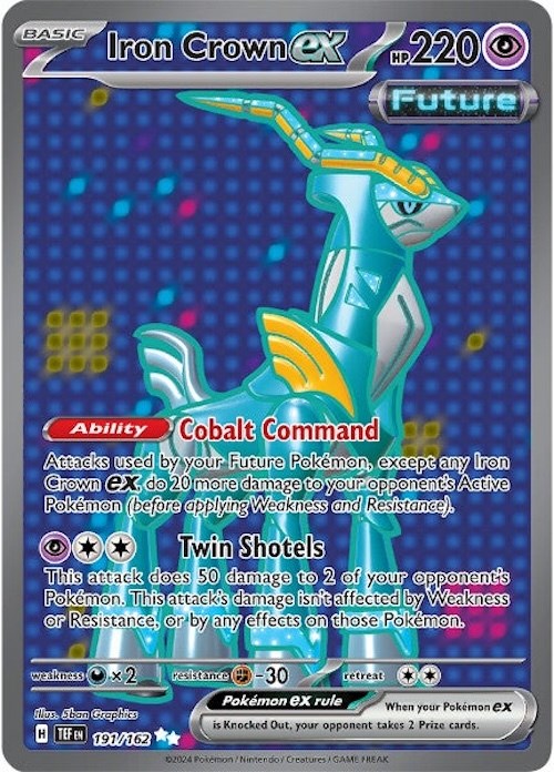 Iron Crown ex - 191/162 [TEF - 191/162]