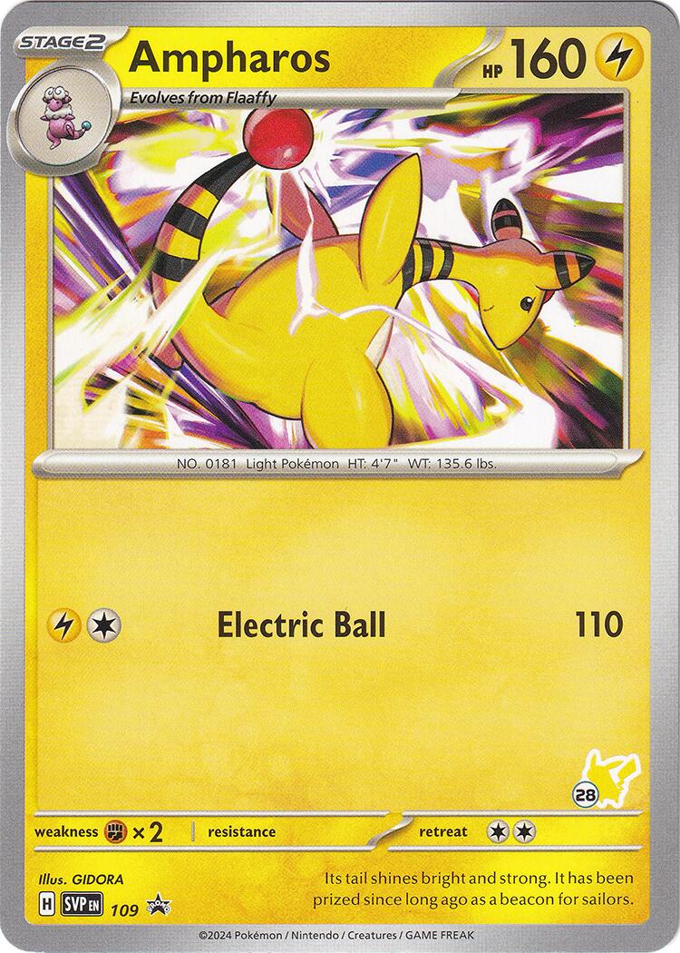 Ampharos - Pikachu 28 [BA24 - 109]