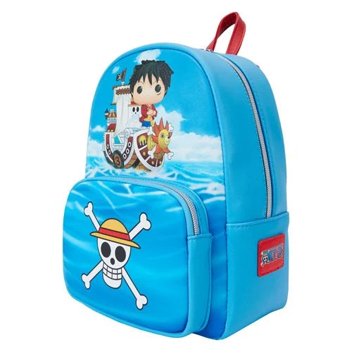 Luffy on Pirate Ship Blue Funko Mini Backpack - One Piece