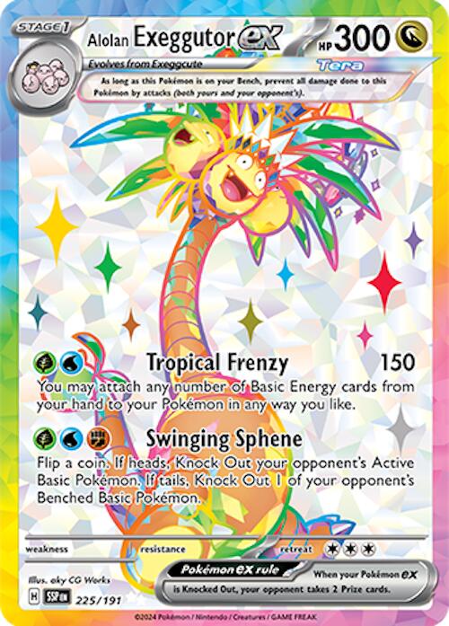 Alolan Exeggutor ex - 225/191 [SV08 - 225/191]