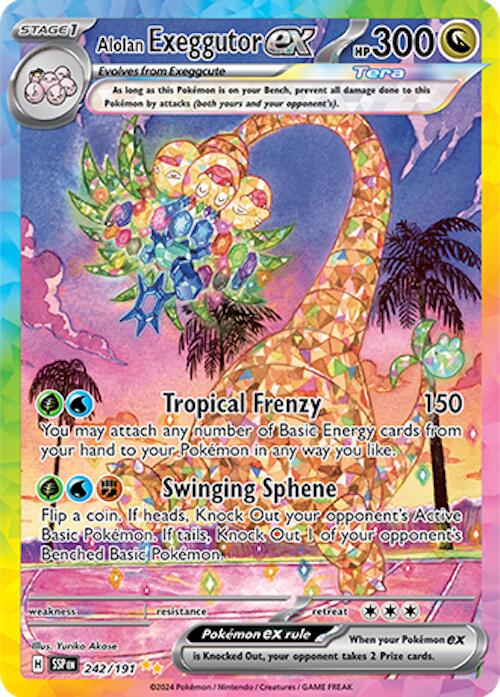 Alolan Exeggutor ex - 242/191 [SV08 - 242/191]