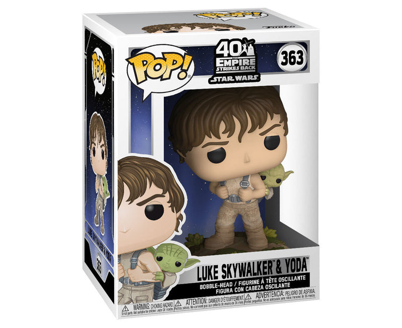 Luke Skywalker & Yoda - Star Wars The Empire Strikes Back 40th Anniversary