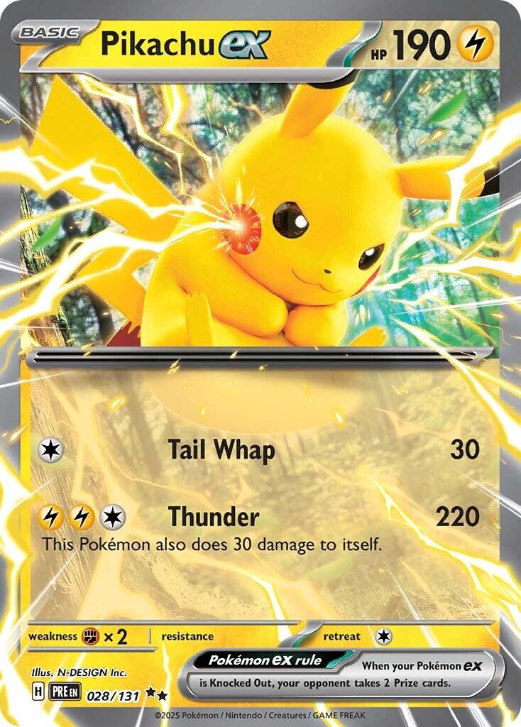 Pikachu ex - 028/131 [PRE - 028/131]