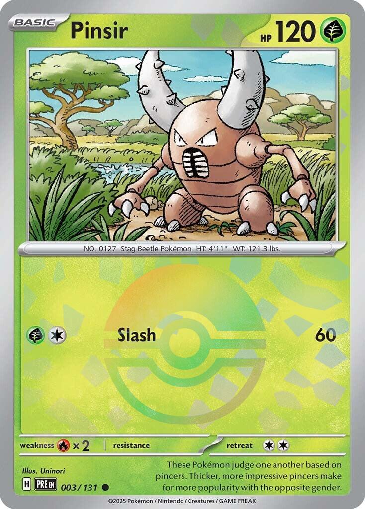 Pinsir (Poke Ball Pattern) [PRE - 003/131]