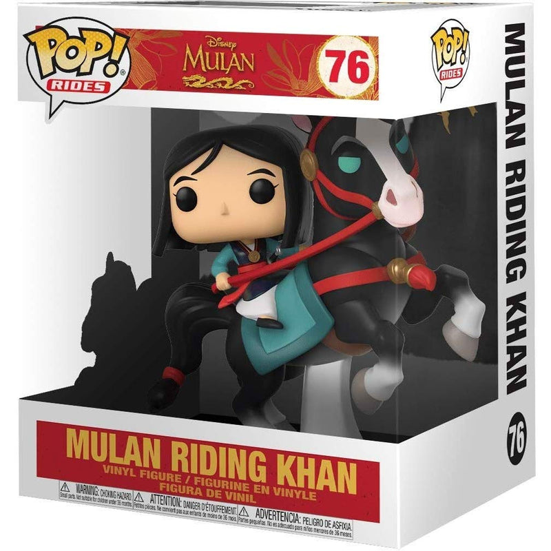 Mulan chevauchant Khan (6 pouces) - Disney Mulan