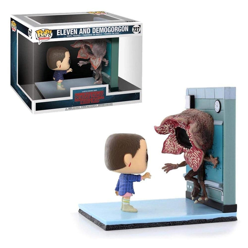 Eleven and Demogorgon - Stranger Things